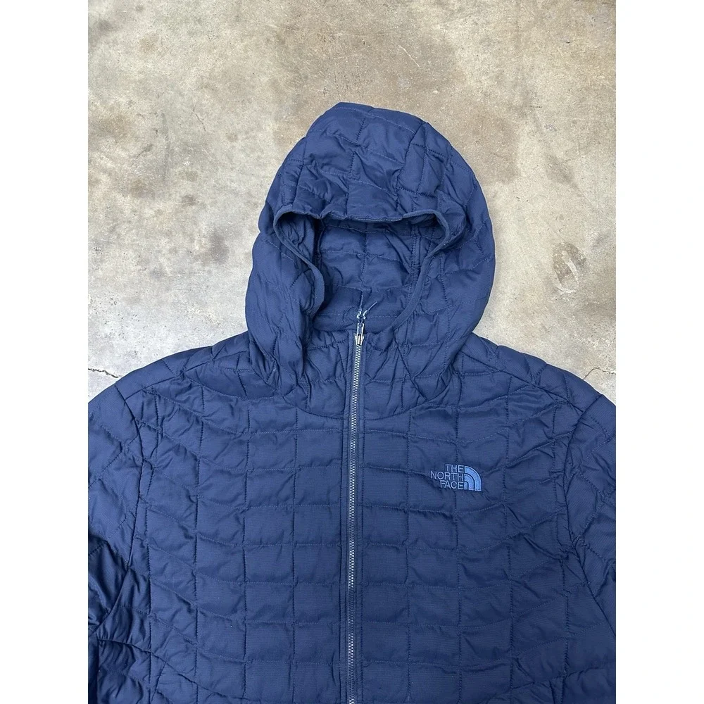 Vintage The North Face Men HyVent Thermoball Outdoor Hoodie Puffer Down Jacket